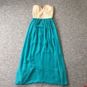 Windsor Strapless Maxi-Dress (Size 2)